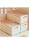 3pc/set Stackable Foldable Adjustable Slider Storage Box - 6