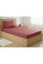 Makiteks 100% Cotton Dried Rose 90X190+50X70 cm Single Fitted Sheet Set - 2