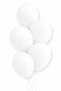 White Colored Pastel Balloon 50 Pieces Latex Party Concept 30 cm Decoration Henna Birthday Balloon Ornament - 3
