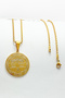 Personalized Gold Plated Necklace with Names - Custom Design Family Keepsake Laser Engraving Jeweler Model - 3