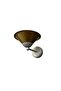 Gold Japanese Hat Gray Chrome Modern Chandelier - 3