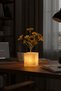 ®   Artificial Flower with Light – Yellow Cobalt Led Decorative Plant, Desktop and Home Office Illuminated Ornament - 2