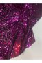 Purple Sequin Fabric Reversible - 4