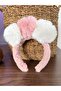 Design Handmade Giant Pompom Girl Child Women Crown / Party Crown
