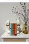 Set of 2 Decorative Concrete Antique Bust Bookends 26 cm Black Sculpture Figurine Library Accessory - 2