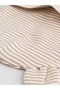 100% Cotton Neutral Color Baby Sleeping Bag, Bodysuit, Beanie and Bib Set 4 Pieces - 8