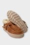 Women's Boots with Fur Inside, Single Strap Buckle Detail Taba - 5