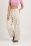 Women Relaxed Fit High-Rise Pure Cotton Cargo Jeans - 2