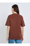 Women Floral Tonal Embroidery 100% Cotton T-Shirt - 5
