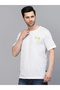 Men Cotton Oversized Printed T-Shirt - 6