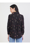 Women Black Embroidered Long Sleeve Shirt - 4