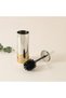 Cutout Detail Stainless Steel Toilet Brush Holder - 2