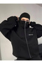 Snow Masked Ninja Unisex Sweatshirt Cardigan 3 Thread Ş Fleece-Lined Thick Fleece - 4