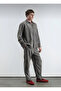 Gi̇esto oversize effect velvet shirt - 4