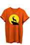 Mountain Goat Silhouette Printed 100% Cotton Regular Fit Crew Neck Unisex T-Shirt