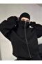 Snow Masked Ninja Unisex Sweatshirt Cardigan 3 Thread Ş Fleece-Lined Thick Fleece - 2