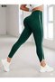 New Season Women's High Waist Diving Tights Side Striped Detail - 3