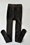 Women's Thermal Inner Fleece Transparent Look Winter Pantyhose – Black - 7