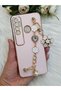 Tecno Spark 7 Pro Compatible Floral Stone Handheld Laser Cut Case - 2
