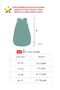 Muslin 2.5 Tog Sleeping Bag Winter, Spring Baby Girl-Boy Sleeveless, Zippered, Padded Sleeping Bag/Grey - 3