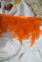 Rooster Feather Orange 12-15 Length (1Mt) - 4