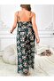 Specialdesign Plus Size Floral Print Loose Fit 2-Piece Pajama Set - 2