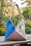 - Emine 9106 8232 Hand Knitted Beaded Detailed Colorful Bag / 33 cm - 34 cm - 2