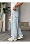 P1398 Skater Cut Snow Wash Jeans - 3
