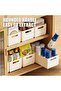 3pc/set Stackable Foldable Adjustable Slider Storage Box - 5