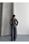 Women's Brioche Knit Hooded Piped Detail Top and Bottom Two-Piece Set - 8