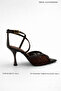 Lace Detailed Thin Heel Women's Shoes 9 cm Heels - 4