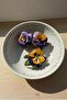 - Tülin 3528 6652 Handmade Stumpwork Embroidered 3D Flower Brooch and Hair Clip Set of 2 - 3