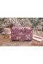 Plum Flower Patterned Makeup Bag-Organizer&Travel Bag