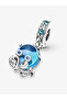 Blue Octopus Dangle Charm - 3