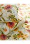 Brown 2 Piece Floral Printed Duvet Cover (Single Size) - 7