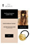 Women's Gold Color Shiny Seashell Elastic Buckle - 3