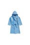 Kids Hooded Bathrobe | Monogrammed Letter 'H' | Soft Cotton Comfort