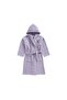 Kids Hooded Bathrobe | Monogrammed Letter 'R' | Soft Cotton Comfort