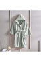 Kids Hooded Bathrobe | Monogrammed Letter 'O' | Soft Cotton Comfort - 3
