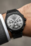 Black Steel Cord Men's Wristwatch L03551M.05 - 4