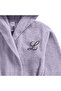 Kids Hooded Bathrobe | Monogrammed Letter 'L' | Soft Cotton Comfort - 2