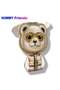 Magsafe Compatible |   Magnetic Cool Cute 2.0 Keychain with Embroidered Teddy Bear and Zipper, Gray - 2