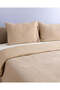 Beige 3-Piece Jacquard Duvet Cover Set with Pillowcases (KING SIZE) - 3