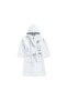 Kids Hooded Bathrobe | Monogrammed Letter 'O' | Soft Cotton Comfort