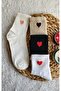 4-Piece Women's Socks with a Heart on the Wrist - 2