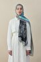 Patchora Voile Silk Shawl Gray