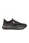 Black Fishnet Lace-Up Men's Casual Shoes E284 m - 2