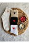 4-Piece Women's Socks with a Heart on the Wrist - 3