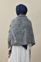 Etro Patterned Cashmere Shawl Dark Gray - 5