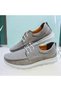 Lace-Up Tmberland Model Full Orthopedic Real Leather Daily Men's Shoes - 4